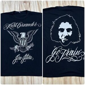 Kurt Osiander Fight Gear Brazilian Jiu Jitsu T Shirt Black Medium Rare Tee